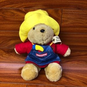 Vintage Sears Craftsman Paddington Bear Plush